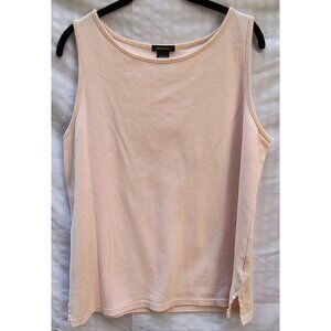 Eddie Bauer XL Womens Pink Sleeveless Cotton Tank Top